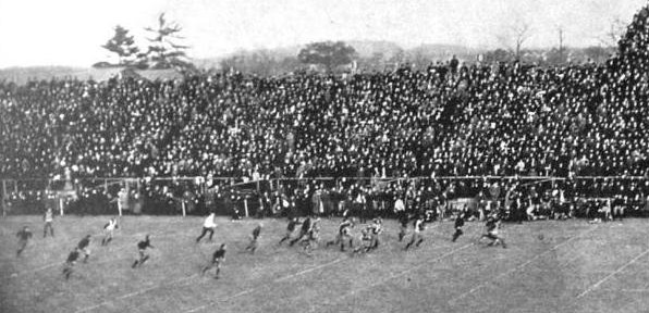 John DeWitt's touchdown return of a blocked kick for Princeton against Yale in 1903