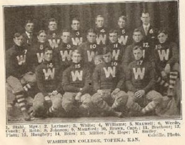 1907 Washburn football team