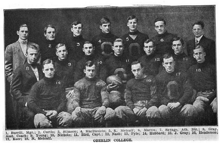 1910 Oberlin football team