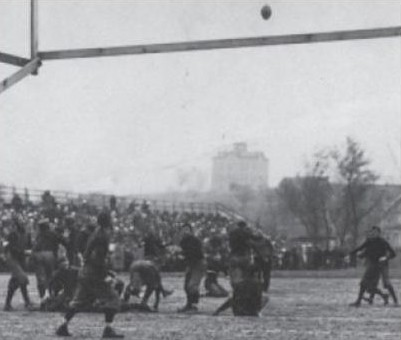 Oklahoma's field goal that beat Kansas 3-0 in 1911