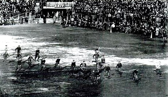 Sanford White touchdown for Princeton vs. Harvard 1911