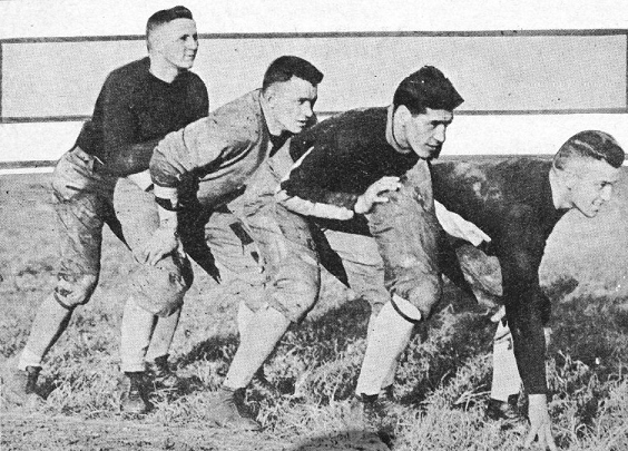 Georgia Tech's 1917 football backfield