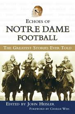 "Echoes of Notre Dame Football" book cover