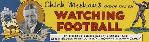 Chick Meehan Camel advertisement