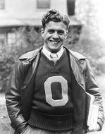 Ohio State end Wes Fesler