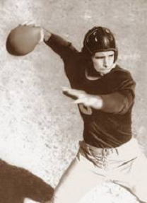 Texas Christian quarterback Davey O'Brien