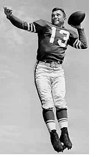Stanford quarterback Frankie Albert