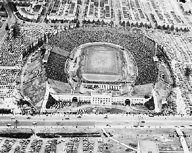 1944 Army vs Navy football game in Baltimore