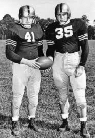 Army halfback Glenn Davis and fullback Doc Blanchard