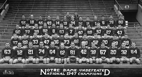 1947 Notre Dame football team