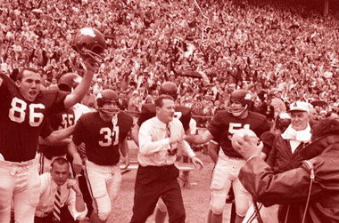 Arkansas wins the 1965 Cotton Bowl