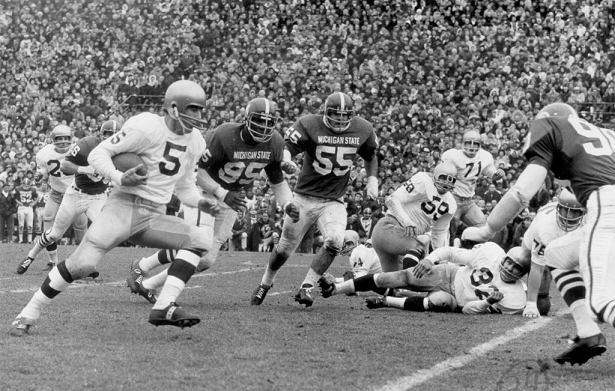 1966 Game of the Century, Notre Dame vs. Michigan State