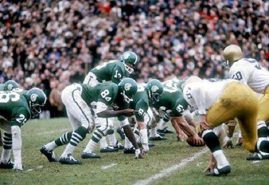 1966 football game, Notre Dame vs. Michigan State