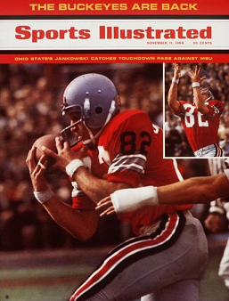 Ohio State football on the cover of Sports Illustrated in 1968