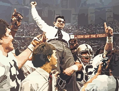 Joe Paterno and Penn State celebrate the 1982 national championship