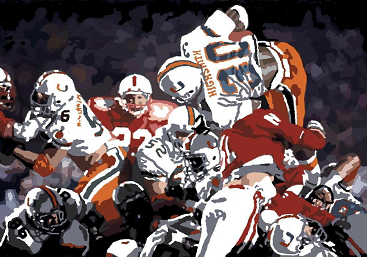 1984 Orange Bowl, Miami vs. Nebraska
