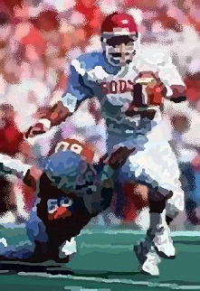 Oklahoma quarterback Jamelle Holieway