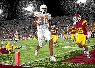 Vince Young winning touchdown against USC