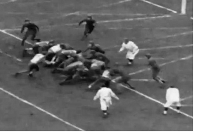 Northwestern's touchdown to beat Minnesota 6-0 in 1936
