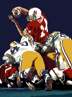 1971 Orange Bowl, Nebraska's winning touchdown to beat LSU 17-12